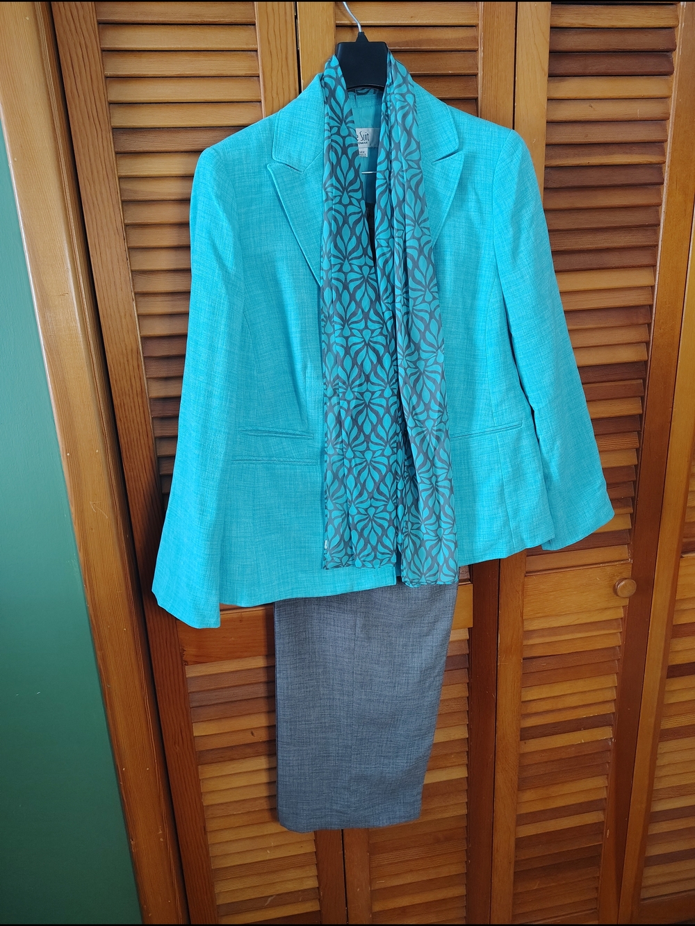 Women’s Turquoise Suit